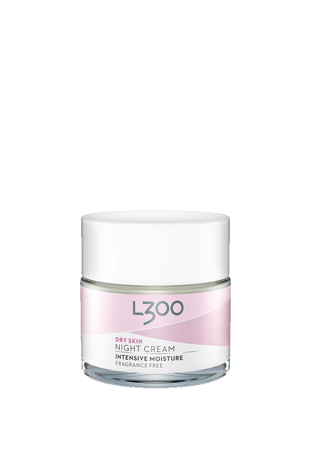 L300 intensive moisture night cream är en nattkräm för torr hud