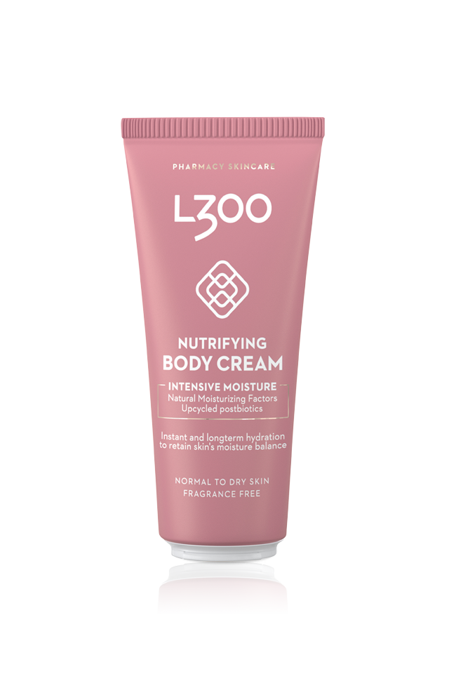 L300 Nutrifying Body Cream en återfuktande hudkräm för kroppen