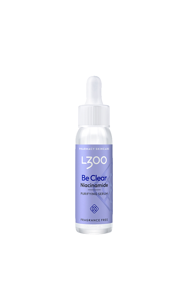 L300 be clear purfying serum med niacinamid