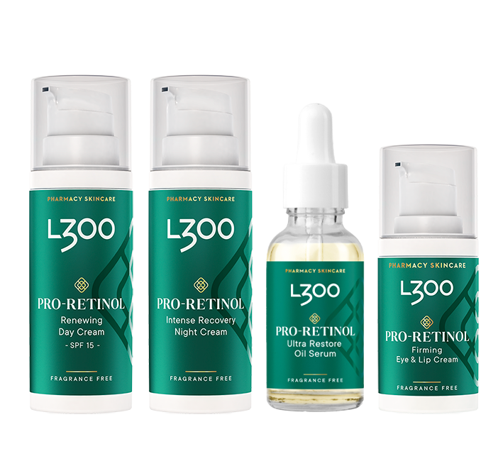 L300 Pro-Retinol hudvårdsserie